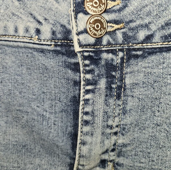 Copper Flash Womans Mid Rise Jean Shorts Size 16 - Picture 6 of 15